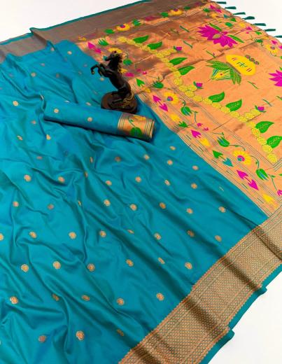 Malhar kalash paithani surat silk sarees online